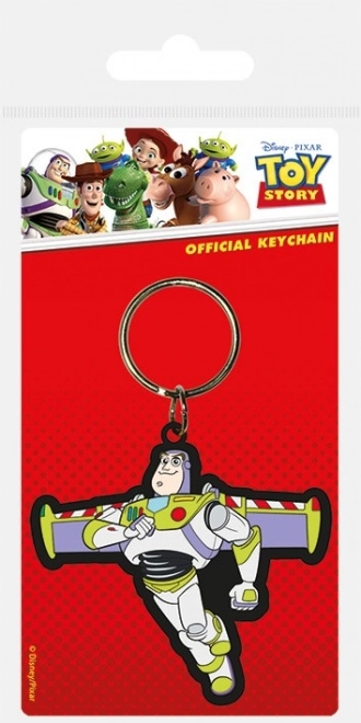 Gumiból készült kulcstartó Toy Story - Buzz