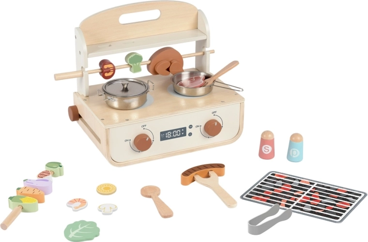 2Kids Toys fa grill tartozékokkal