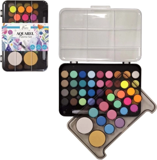 36 színű akvarell festékkészlet