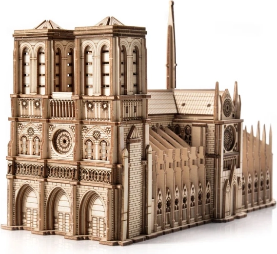 A Notre-Dame-székesegyház részletgazdag másolata