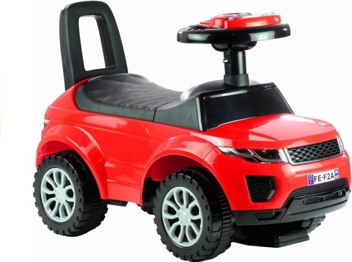 Baby Rider 613W – piros, játszik + világít