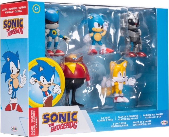 Öt klasszikus szereplő egy készletben