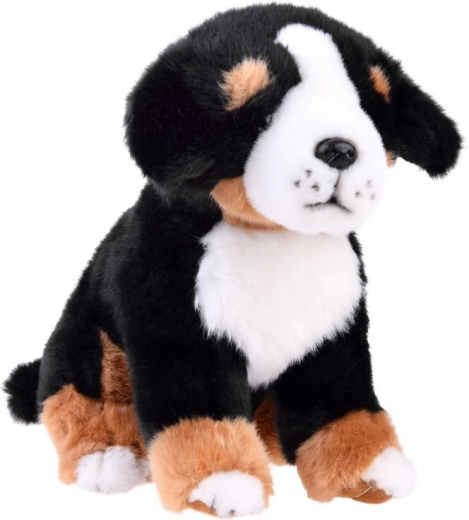 Plüss berni pásztorkutya - ülő 20 cm