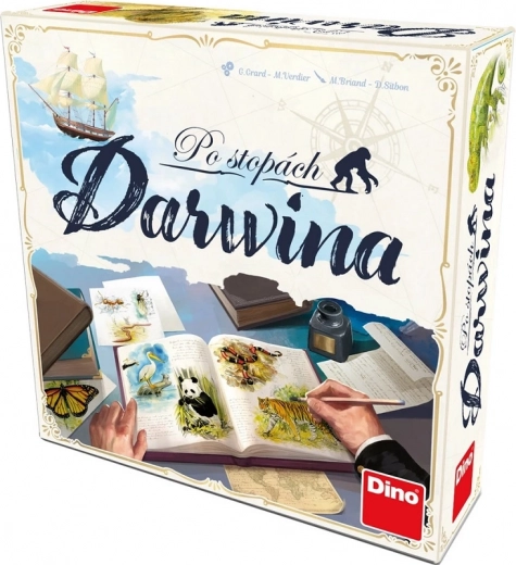 Családi társasjáték Darwin nyomában