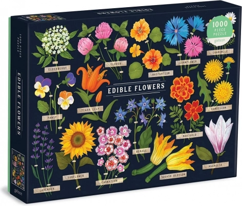 galison puzzle ehető virágok 1000 darab