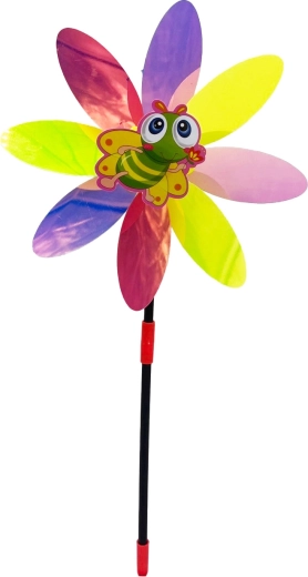 Szélforgó virág méhecskével 48 cm