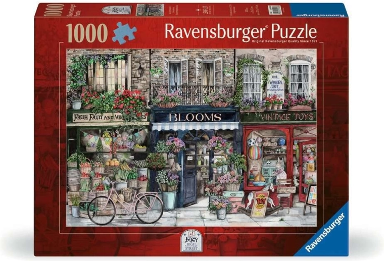 Ravensburger puzzle Busy High Street 1000 darab