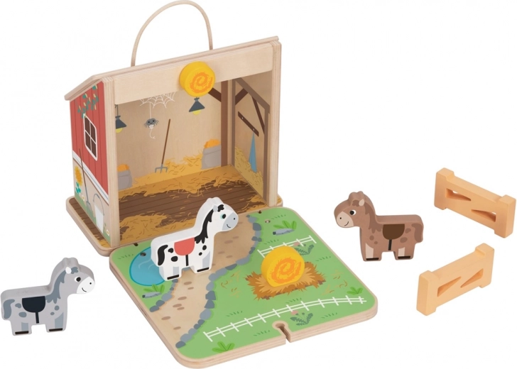 Az első gyerekeknek szóló lovas istállóm