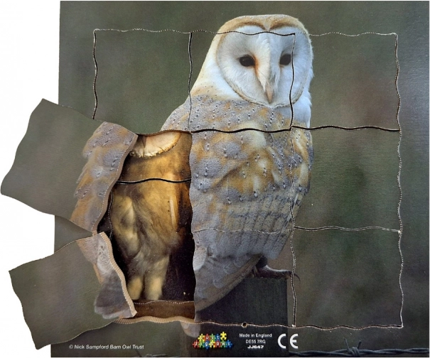 Just Jigsaws Bagoly és életciklusa - fa rétegelt puzzle