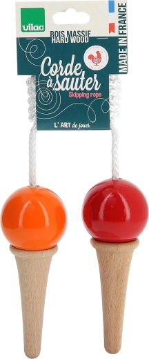 VILAC fagylalt mintás ugrókötél, piros, 2 m