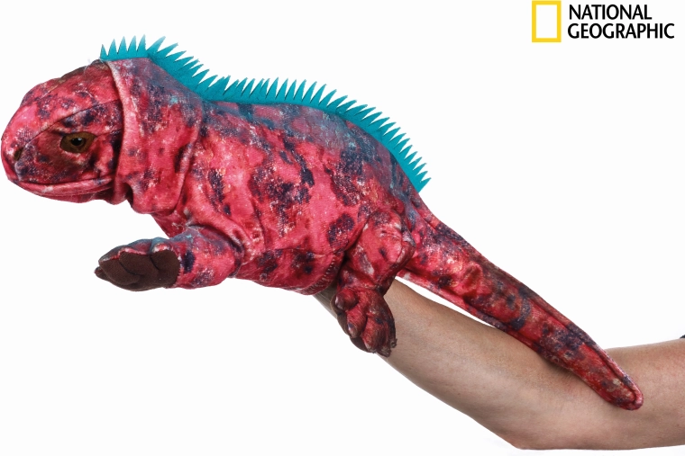 National Geographic leguános plüss báb 23 cm