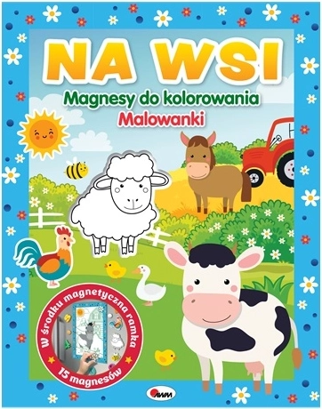Kiszínezhető mágnesek – Farm