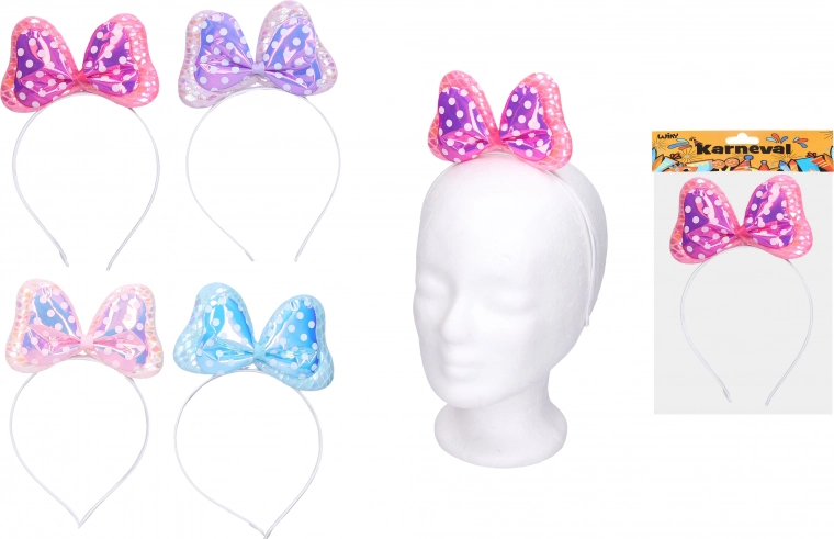 Karneválszett – fejpánt masnival