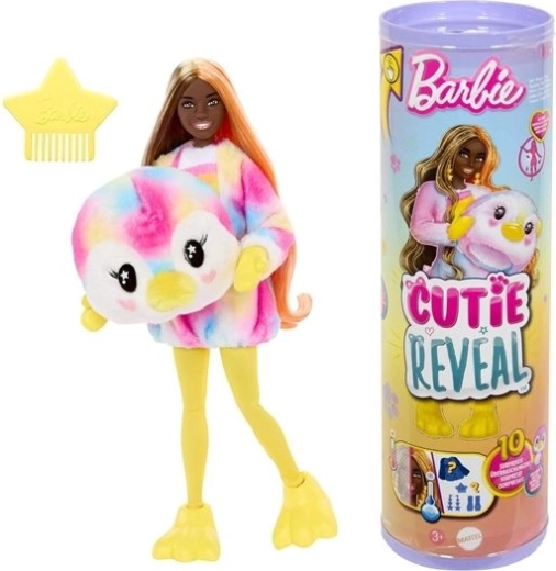 Barbie Cutie Reveal meglepetés hengerben