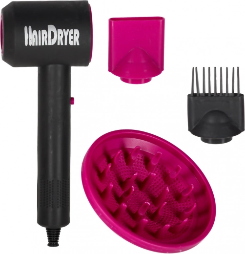 Hajszárító három fejjel és valósághű hangokkal