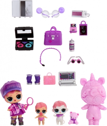 Gazdag tartozékok és tároló kapszula