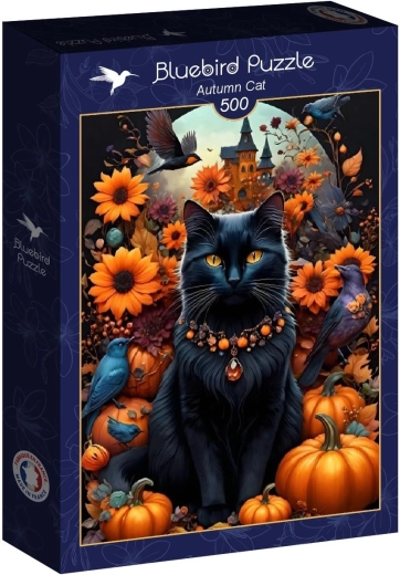 Bluebird puzzle Őszi macska 500 darab
