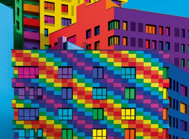 Puzzle ColorBoom négyzetek 500 darab