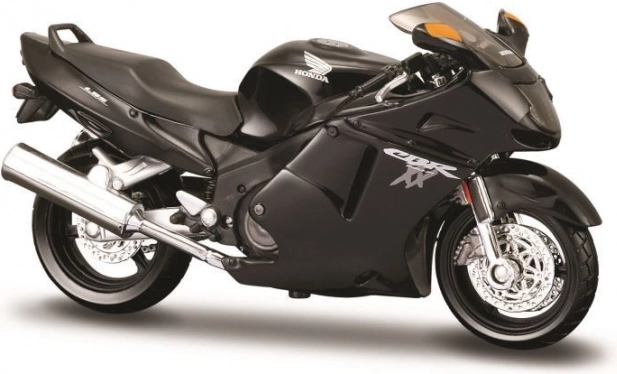 Honda CBR1100XX motorkerékpár modell 1:18 állvánnyal