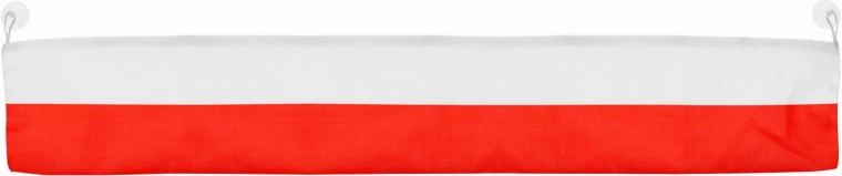 Lengyel nemzeti zászló tapadókorongokkal üvegre