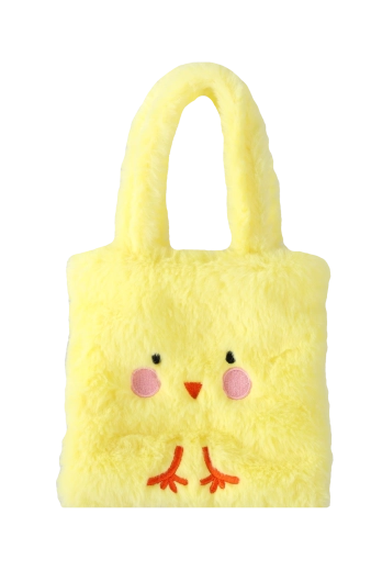 Aranyos plüss csibe motívum