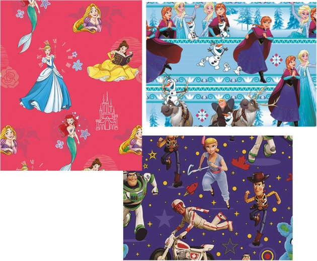 Disney ajándékcsomagoló papír 0,7 × 2 m - 1 darab