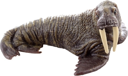 Műanyag rozmár figura 10,5 cm