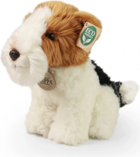 Plüss Foxterrier kutya 20 cm környezetbarát