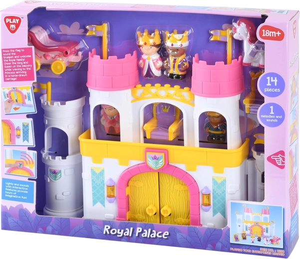 PlayGo királyi palota elemmel, 14 darab