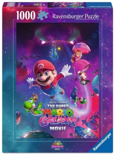 Ravensburger puzzle Super Mario galaktikus film 1000 darab