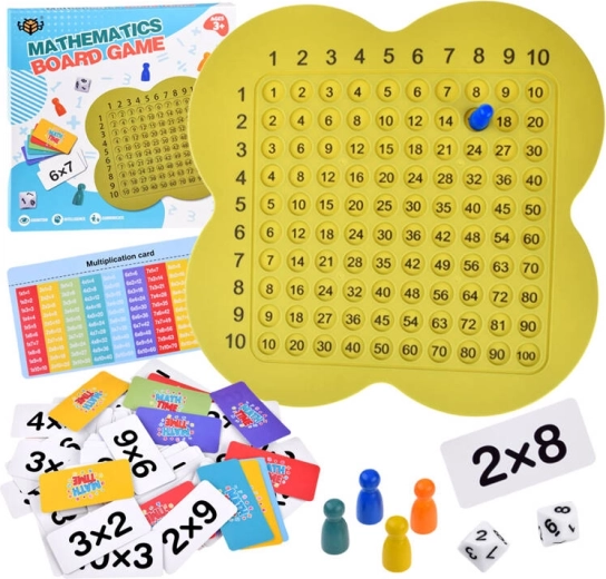 Oktató matematikai játék szorzótáblával