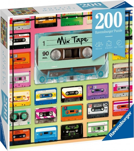 Ravensburger puzzle Kazettás tervezés 200 db