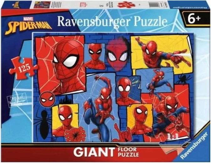 Ravensburger óriás padlópuzzle Pókember 125 darab