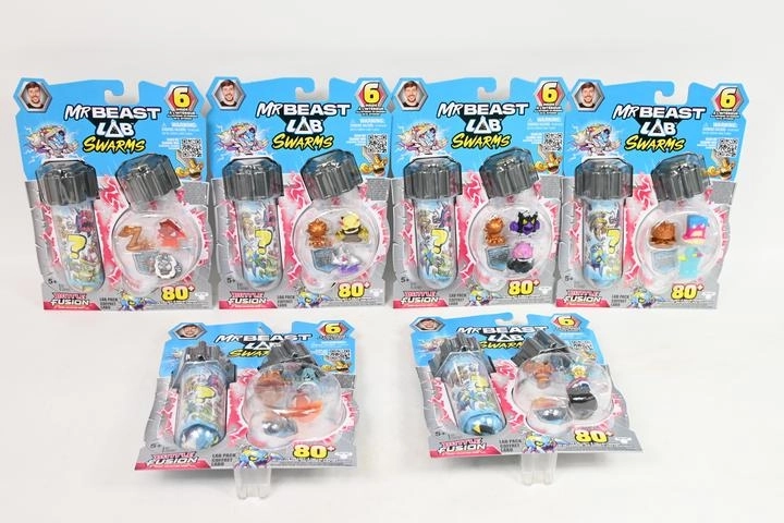 Cobi MrBeast Lab Swarms 4. széria gyűjtői multipack (6 csomag)