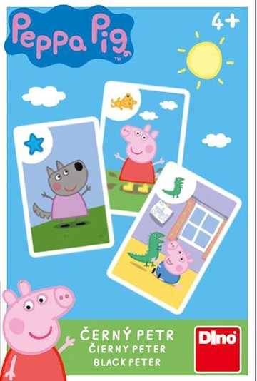 Dino kártya Peppa Pig Fekete Péter