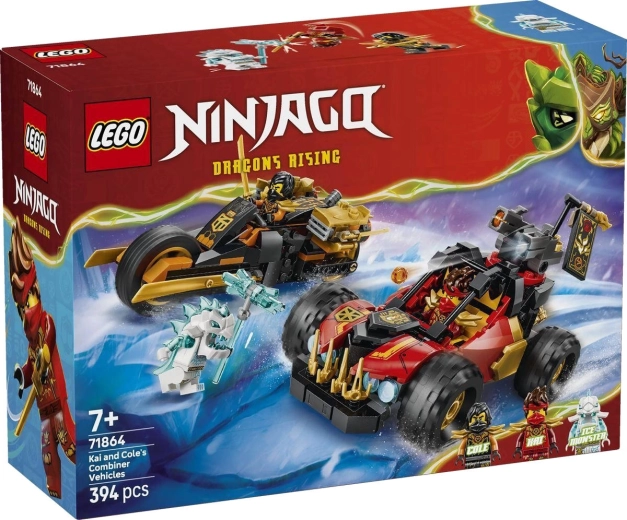 Kai és Cole kombinált járművei – LEGO NINJAGO
