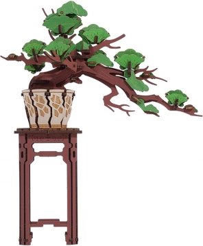 RoboTime 3D fa bonsai fenyő kirakó