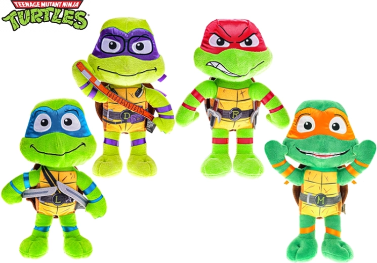 Mutáns káosz Tini Nindzsa Teknőcök plüssfigura 28 cm
