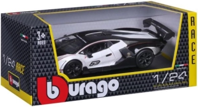 Fém Lamborghini Essenza SCV12 modell 1:24 – Fehér
