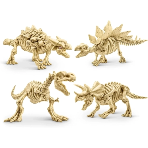 Állítsd össze a dinoszauruszt világító szemekkel