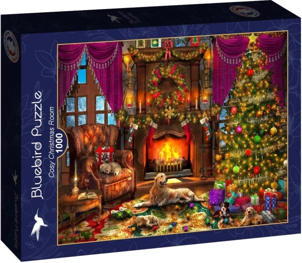 Bluebird puzzle „Hangulatos karácsonyi szoba” 1000 darab