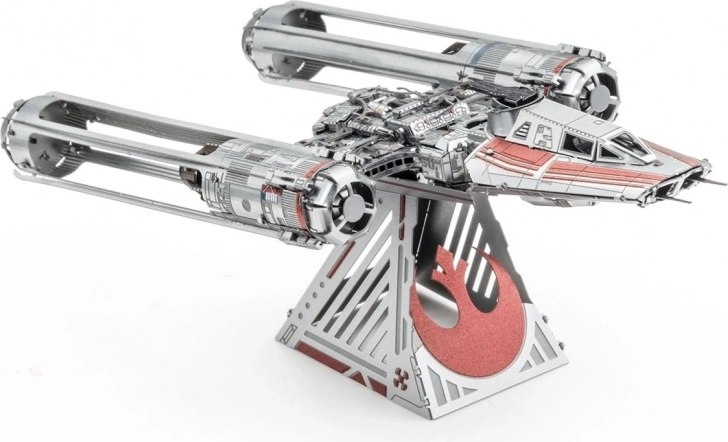 Fém 3D modell METAL EARTH STAR WARS – Zorii Y‑wing vadászgép