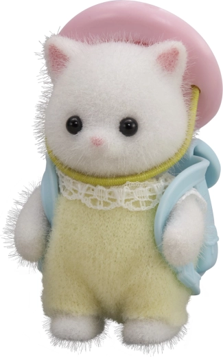 Sylvanian Families perzsa cica baba kiegészítőkkel
