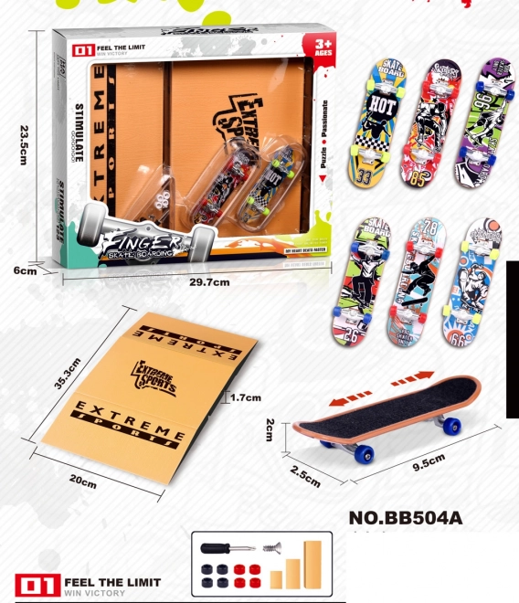 Fingerboard játékkészlet