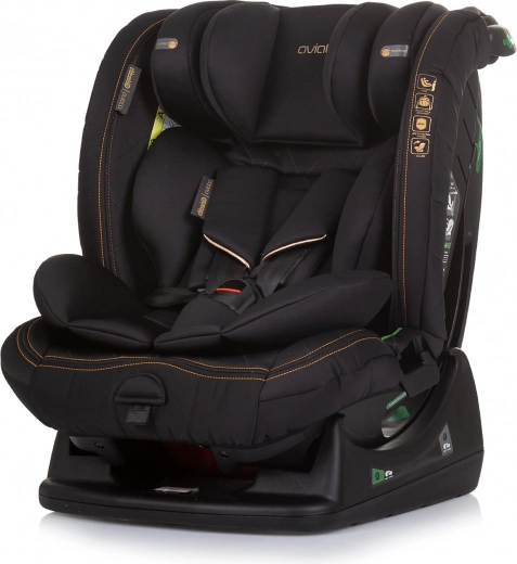 Chipolino Aviato i-Size autósülés 40–150 cm – Obsidian