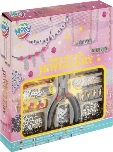 MOXY betűs ékszerkészítő készlet