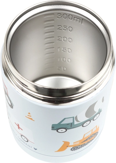 Rozsdamentes belső mércével 300 ml-ig
