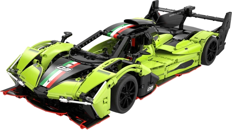 Autentikus versenyautó-részletek