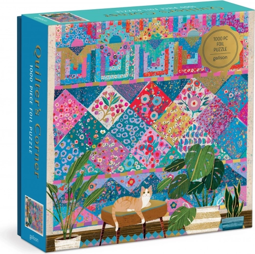 Galison Puzzle Patchwork Sarok 1000 Darab