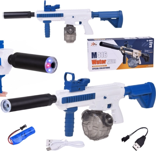 M416 elektromos vízipuska automata vízsugárral